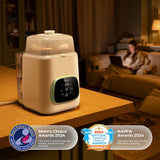 Momcozy Kleanpal Pro Baby Bottle Washer, Sterilizer & Dryer - All-In-One Cleaning Machine for Bottles, Pump Parts & Baby Essentials - Time-Saving & Effortless Care
