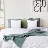 Utopia Bedding Throw Pillows Insert (Pack of 2, White) - 18 X 18 Inches Bed and Couch Pillows - Indoor Decorative Pillow