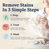 Miss Mouth'S Messy Eater Stain Treater Spray - 4Oz Stain Remover - Newborn & Baby Essentials - No Dry Cleaning Food, Grease, Coffee off Laundry, Underwear, Fabric