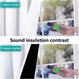 NICETOWN 100% Blackout Window Curtain Panels, Cold and Full Light Blocking Drapes with Black Liner for Nursery, 84 Inches Drop Thermal Insulated Draperies (White, 2 Pieces, 52 Wide Each Panel)