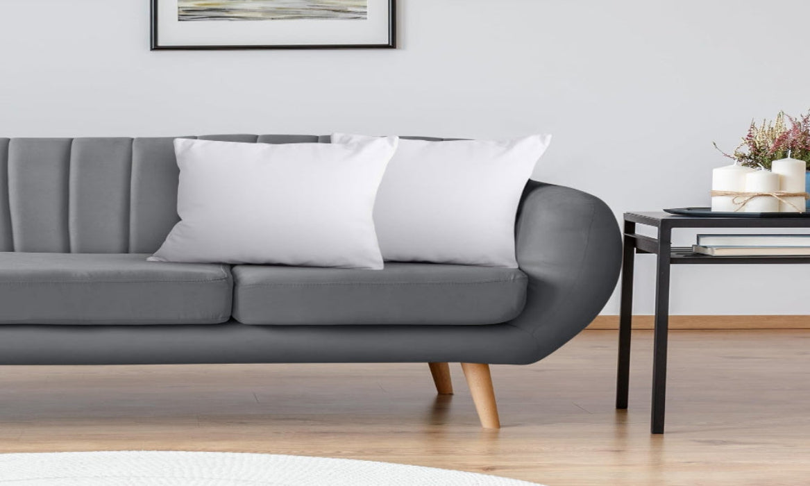 Utopia Bedding Throw Pillows Insert (Pack of 2, White) - 18 X 18 Inches Bed and Couch Pillows - Indoor Decorative Pillow