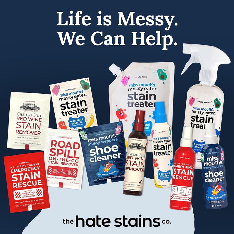 Miss Mouth'S Messy Eater Stain Treater Spray - 4Oz Stain Remover - Newborn & Baby Essentials - No Dry Cleaning Food, Grease, Coffee off Laundry, Underwear, Fabric
